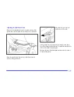 Предварительный просмотр 21 страницы Oldsmobile 2000 Silhouette Owner'S Manual