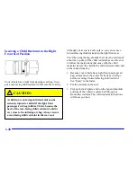 Предварительный просмотр 60 страницы Oldsmobile 2001 intrigue Owner'S Manual