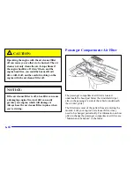 Предварительный просмотр 259 страницы Oldsmobile 2001 intrigue Owner'S Manual