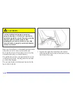 Предварительный просмотр 18 страницы Oldsmobile 2001 Silhouette Owner'S Manual