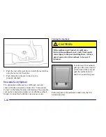 Предварительный просмотр 24 страницы Oldsmobile 2001 Silhouette Owner'S Manual