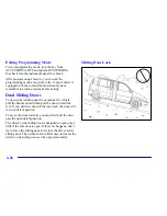 Предварительный просмотр 108 страницы Oldsmobile 2001 Silhouette Owner'S Manual