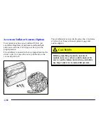 Предварительный просмотр 166 страницы Oldsmobile 2001 Silhouette Owner'S Manual