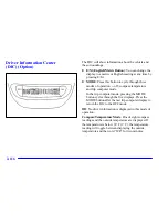 Предварительный просмотр 198 страницы Oldsmobile 2001 Silhouette Owner'S Manual