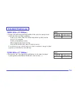 Предварительный просмотр 426 страницы Oldsmobile 2001 Silhouette Owner'S Manual