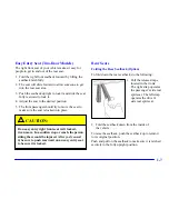 Предварительный просмотр 13 страницы Oldsmobile 2002 Alero Owner'S Manual