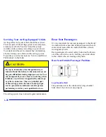 Предварительный просмотр 34 страницы Oldsmobile 2002 Alero Owner'S Manual