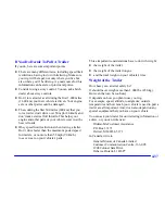 Предварительный просмотр 202 страницы Oldsmobile 2002 Alero Owner'S Manual