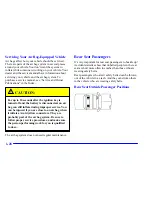 Предварительный просмотр 34 страницы Oldsmobile 2002 Intrigue Owner'S Manual