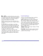 Предварительный просмотр 176 страницы Oldsmobile 2002 Intrigue Owner'S Manual