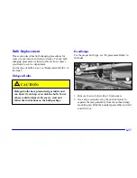 Preview for 292 page of Oldsmobile AURORA 2001 Owner'S Manual