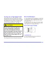 Предварительный просмотр 35 страницы Oldsmobile AURORA 2002 Owner'S Manual