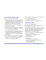 Предварительный просмотр 221 страницы Oldsmobile AURORA 2002 Owner'S Manual