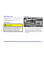 Предварительный просмотр 295 страницы Oldsmobile AURORA 2002 Owner'S Manual