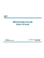 Preview for 3 page of Oldsmobile Bravada 2002 Owner'S Manual