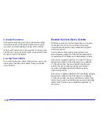 Preview for 78 page of Oldsmobile Bravada 2002 Owner'S Manual