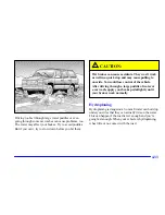 Preview for 234 page of Oldsmobile Bravada 2002 Owner'S Manual