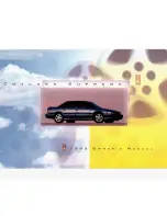 Предварительный просмотр 1 страницы Oldsmobile Cutlass Supreme 1993 User Manual