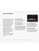 Предварительный просмотр 8 страницы Oldsmobile Cutlass Supreme 1993 User Manual