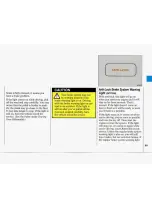 Предварительный просмотр 101 страницы Oldsmobile Cutlass Supreme 1993 User Manual