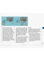 Предварительный просмотр 181 страницы Oldsmobile Cutlass Supreme 1993 User Manual
