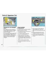 Предварительный просмотр 244 страницы Oldsmobile Cutlass Supreme 1993 User Manual