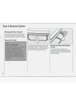 Предварительный просмотр 14 страницы Oldsmobile Cutlass Supreme 1994 Owner'S Manual