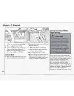 Предварительный просмотр 70 страницы Oldsmobile Cutlass Supreme 1994 Owner'S Manual