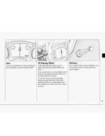 Предварительный просмотр 73 страницы Oldsmobile Cutlass Supreme 1994 Owner'S Manual