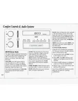 Предварительный просмотр 114 страницы Oldsmobile Cutlass Supreme 1994 Owner'S Manual