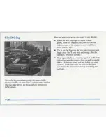 Предварительный просмотр 166 страницы Oldsmobile cutlass supreme 1996 Owner'S Manual