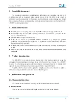 Preview for 3 page of OLEI LR-1BS2 User Manual