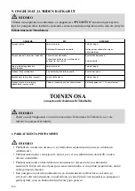 Preview for 139 page of Oleo-Mac 10 Use And Maintenance Manual