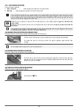 Предварительный просмотр 45 страницы Oleo-Mac efco BLE 506 Operators Instruction Book