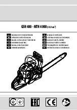 Oleo-Mac GSH 400 Operators Instruction Book preview