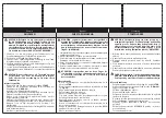 Предварительный просмотр 19 страницы Oleo-Mac HC 265 XP Operators Instruction Book