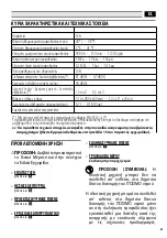 Preview for 53 page of Oleo-Mac PW 115C Operators Instruction Book