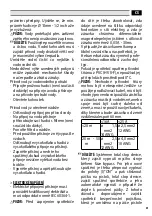 Preview for 59 page of Oleo-Mac PW 115C Operators Instruction Book