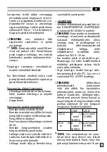 Preview for 89 page of Oleo-Mac PW 115C Operators Instruction Book