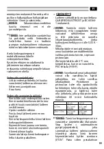 Preview for 99 page of Oleo-Mac PW 115C Operators Instruction Book