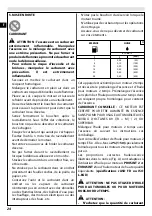 Preview for 30 page of Oleomac BCH 40 Operators Instruction Book