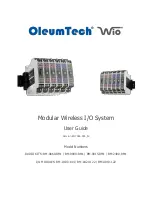 Предварительный просмотр 1 страницы OleumTech Wio BM-0868-RM1 User Manual