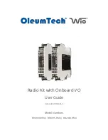 OleumTech Wio BR-0900-RM4 User Manual preview