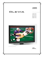 Preview for 1 page of Olevia 242T FHD User Manual