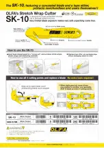 Предварительный просмотр 2 страницы Olfa SK-10 Quick Start Manual