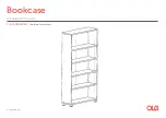 Предварительный просмотр 1 страницы OLG AXIS Caddy Bookcase 993W Installation Manual