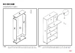 Предварительный просмотр 4 страницы OLG AXIS Caddy Bookcase 993W Installation Manual