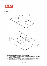 Предварительный просмотр 10 страницы OLG AXIS Caddy Bookcase 993W Installation Manual