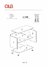 Предварительный просмотр 15 страницы OLG AXIS Caddy Bookcase 993W Installation Manual