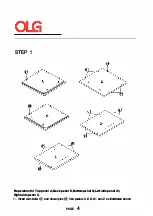 Предварительный просмотр 24 страницы OLG AXIS Caddy Bookcase 993W Installation Manual